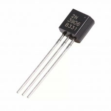 2N3906, Транзистор PNP 40В 0.2А [TO-92]   (23-6)