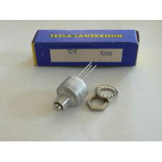 Подстроечный  резистор TESLA TP195-12Е  100 ом