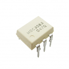 MOC3063, Оптопара с симисторным выходом 600В, переключение при переходе через ноль [DIP-6]  ячейка 3