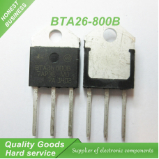 BTA26-800BRG, Симистор 25А 800В, 50мА Standard [TOP-3]