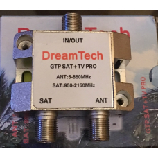  Dream Tech Sat+tv диплексор  сумматор-делитель   SAT+TV 