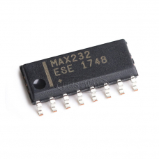 MAX232ACSE+, Многоканальный драйвер/приемник RS-232, +5В [SO-16]  ячейка 41