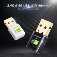 USB-адаптер Wi-Fi с поддержкой 600 Мбит/с, адаптер со свободным драйвером, поддержка Wi-Fi-частоты 5