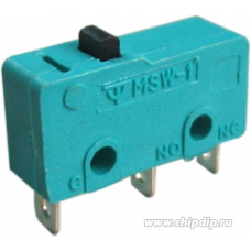 MSW-11, Микропереключатель ON-(ON) (5A 125/250VAC)  (№107)