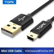 USB-кабель TOPK Mini передачи данных 1метр