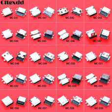 Разьемы  Micro USB для MP3, Huawei, Samsung, SMD,  24 Модели