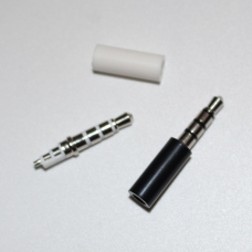 штепсельная вилка 17 мм/14 мм, 3,5 мм, стерео 3-полюсный штекер для наушников