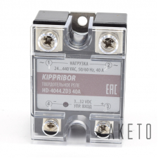 KIPPRIBOR HD-4044.ZD3 твердотельное реле однофазной электрической нагрузкой до 40 А.