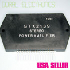  STK2230 : микросхема 2*30W 30V усилитель мощности/сигнала 20kHz корпус : SIP16  ячейка 114