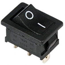 Клавишный возвратный выключатель, контакты 6T, 16А, ON-OFF , SC787