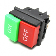 Выключатель кнопочный JD03-A4 OFF-ON 14A/250V 4c Артикул: PL-6046-3