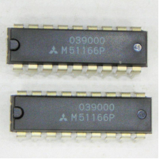 M51166P, Четыре малошумящих усилителя записи/воспроизведения  ячейка 163