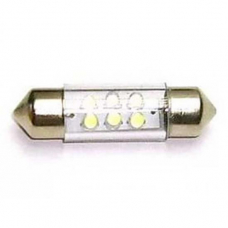 лампа 12V C5W 39мм (SV8.5-8) светодиодная 5LED белая NORD YADA
