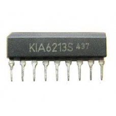  KIA6213S.микросхема предусилитель  0.5W SIP-9 ячейка 176