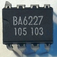 BA6227 микросхема управления двигателем 3V DIP8  ячейка 186