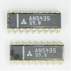 AN5435 микросхема управления разверткой цветного телевизионного сигнала DIP18  ячейка 187 