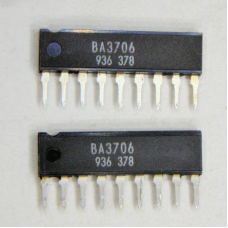 BA3706  микросхема проверки памяти записывающего устройства SIP9   ячейка  187 