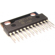 AN7147N микросхема 2x5.8W усилитель мощности аудиосигнала SIP12  ячейка 188