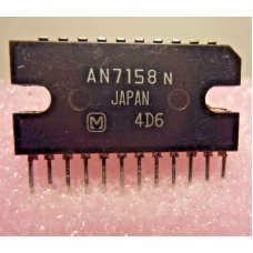 AN7158N  микросхема двухканальный 2x7.5W усилитель мощности/сигнала SIP12  ячейка 188 