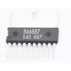 BA6887  микросхема драйвер управление двигателем  SIP10  ячейка 189