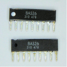 BA526  микросхема 700mW/6V усилитель мощности/сигнала  SIP9  ячейка 192