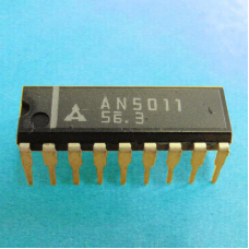 AN5011  микросхема выбора TV канала   DIP18   ячейка 193