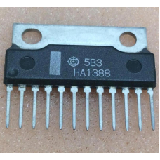 HA1388 микросхема усилитель мощности 1X18W/4E 18V SIL12   ячейка 214