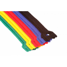 Пластиковые Многоразовые Кабельные стяжки разноцветные (10шт)
