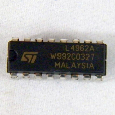  L4962A  микросхема регулятор напряжения SW-REG 5.1-40V,1.5A,100KHZ  DIP16   ячейка 220
