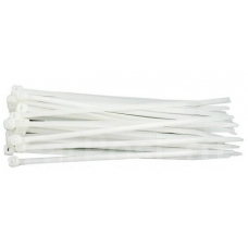 9-550-5.0x200 WH Стяжки кабельные (хомуты) нейлоновые 5.0мм x 200мм (100шт.) белые