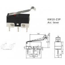 KW10-Z6P075 микропереключатель   (№54)
