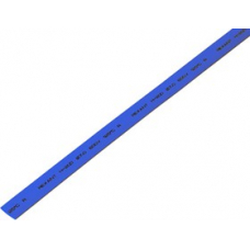 20-7005, Трубка термоусаживаемая ТУТ нг 7,0/3,5мм, синяя,  1м