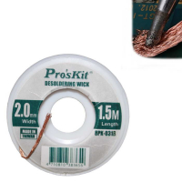 Оплетка для снятия припоя ProsKit  8PK-031A  (2.0 mm)