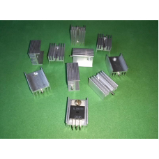 Радиатор ребристый 22х24х20 для диодов тиристоров транзисторов