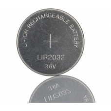 Перезаряжаемая литиевая батарея LIR2032 LIR 2032 3,6 В 