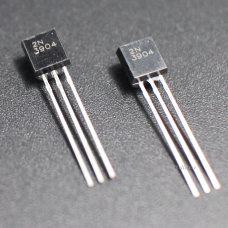 2N3904, Биполярный транзистор, NPN, 40 В, 300 МГц, 625 мВт, 200 мА, 300 hFE  ( 5-8)
