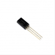 2SA966 (O), Транзистор PNP 30В 1.5A 0.9Вт 120МГц [TO-92MOD]  ячейка  (33-8)