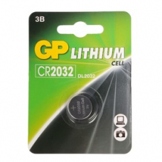 CR2032, Элемент питания литиевый (1шт) 3В GP LITHIUM