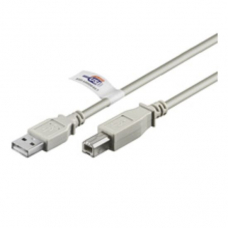 Goobay USB AB 200 HiSpeedCert 2.0 2m USB кабель USB A USB B 50831