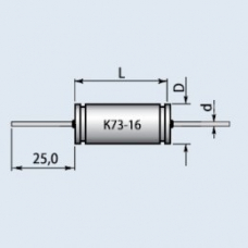 К73-16 1000 в 0.1 мкф