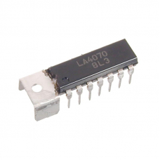 LA4070 микросхема усилитель звука для телефона 0.5W (9V/ 8 Ohm)  ячейка 188