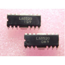  LA6520,  - трехканальный мощный ОУ (85Дб и 0,5А при 2-18В)