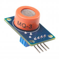 MQ-3 Gas Sensor, Датчик газа для Arduino проектов, чувствителен к аклкоголю, этанолу