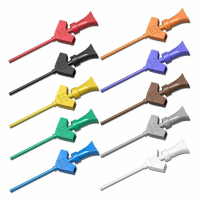 P5003 SMD IC Test Hook Clip Mini Grabbers для соединительного провода P5003 SMD IC Test Hook Clip Mini Grabbers для соединительного провода