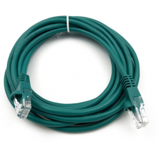 Патч-корд  UTP 8 пар cat5E CCA molded 3м зеленый RJ-45 