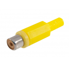 RP-406, RCA JACK на кабель (желтый)
